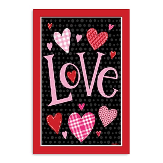 Love Hearts Canvas Giclée Art